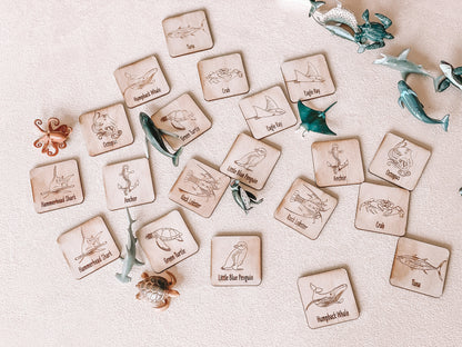 Wooden Memory Game - Sailfish Creative