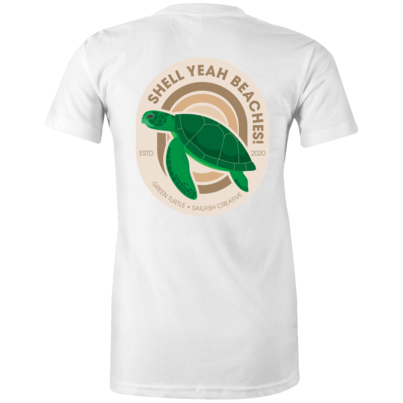 Shell Yeah Beaches - Women's T-Shirt - Sailfish Creative