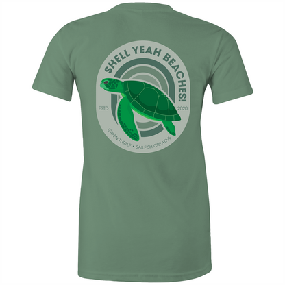 Shell Yeah Beaches - Women's T-Shirt - Sailfish Creative