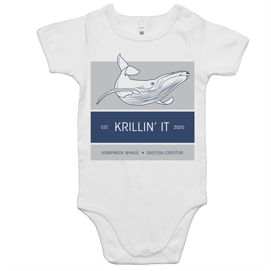 Krillin' It - Baby Onesie Romper - Sailfish Creative