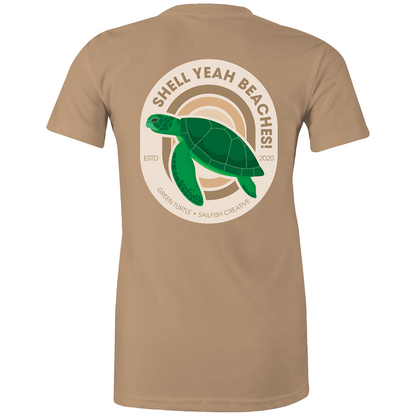 Shell Yeah Beaches - Women's T-Shirt - Sailfish Creative