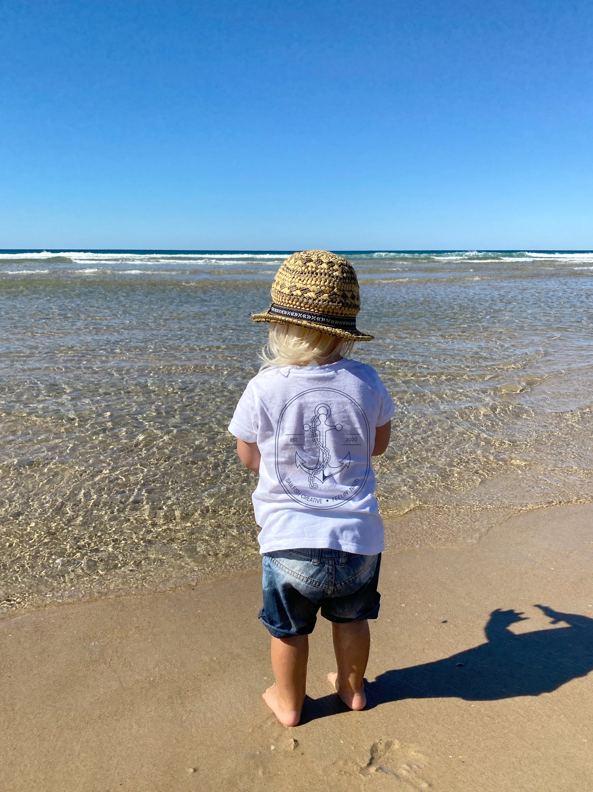 Feelin' Nauti - Kids T-Shirt - Sailfish Creative